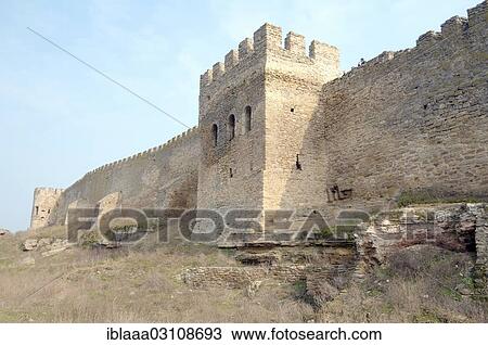 Stock Image - "Akkerman fortress, Bilhorod-Dnistrovskyi, Odessa Oblast, Ukraine, Europe". Fotosearch