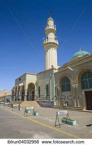 "Al Quarafi al Rashidin Mosque, Asmara, Eritrea, Africa" View Large Photo Image Stock Photograph - "Al Quarafi al Rashidin Mosque, Asmara, Eritrea, Africa". Fotosearch
