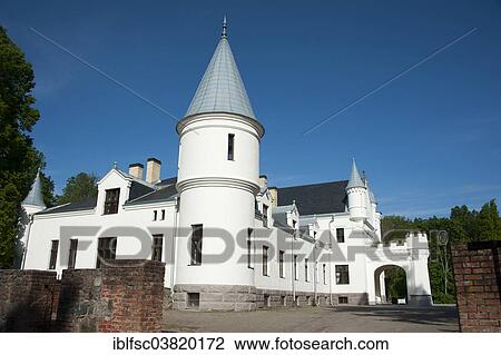 Stock Image - "Alatskivi Castle, Alatskivi, Estonia, Baltic States, Europe". Fotosearch