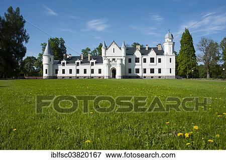 Stock Photo - "Alatskivi Castle, Alatskivi, Estonia, Baltic States, Europe". Fotosearch