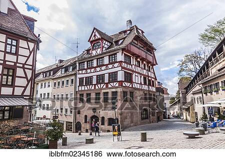 "Albrecht Duerer Haus building on Tiergaertnertorplatz square, Nuremberg, Middle Franconia, Bavaria, Germany, Europe" View Large Photo Image Stock Photograph - "Albrecht Duerer Haus building on Tiergaertnertorplatz square, Nuremberg, Middle Franconia, Bavaria, Germany, Europe". Fotosearch