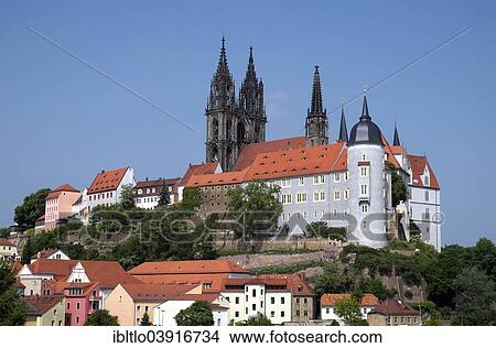 "Albrechtsburg Castle and Meissen Cathedral, Meissen, Saxony, Germany, Europe" View Large Photo Image Picture - "Albrechtsburg Castle and Meissen Cathedral, Meissen, Saxony, Germany, Europe". Fotosearch
