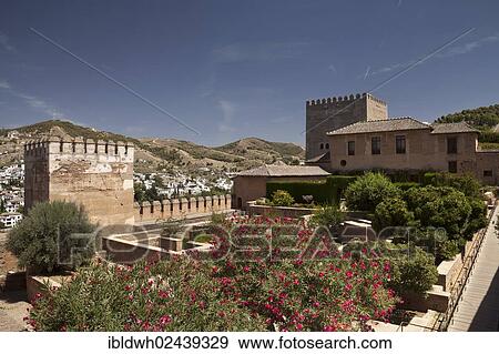 "Alcazaba of the Alhambra, UNESCO World Heritage Site, Granada, Andalusia, Spain, Europe" View Large Photo Image Stock Photo - "Alcazaba of the Alhambra, UNESCO World Heritage Site, Granada, Andalusia, Spain, Europe". Fotosearch