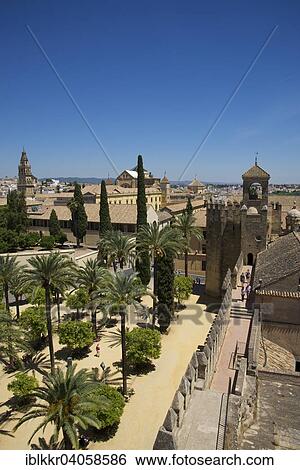 "Alcazar de los Reyes Cristianos, Cordoba province, Andalucia, Spain, Europe" View Large Photo Image Stock Photograph - "Alcazar de los Reyes Cristianos, Cordoba province, Andalucia, Spain, Europe". Fotosearch