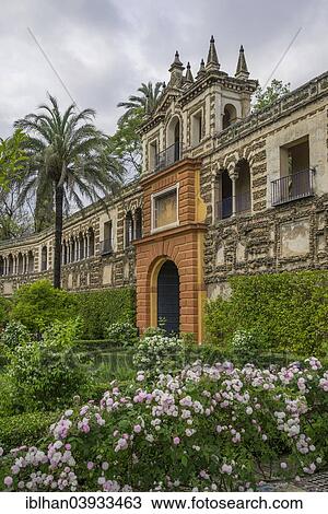 "Alcazar Gardens, Alcazar Palace, Seville, Andalusia, Spain, Europe" View Large Photo Image Stock Image - "Alcazar Gardens, Alcazar Palace, Seville, Andalusia, Spain, Europe". Fotosearch