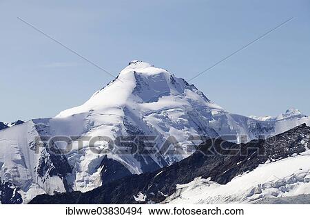 "Aletschhorn Mountain, 4195 m, Aletsch Glacier, Bernese Oberland, Canton of Bern, Switzerland, Europe" View Large Photo Image Picture - "Aletschhorn Mountain, 4195 m, Aletsch Glacier, Bernese Oberland, Canton of Bern, Switzerland, Europe". Fotosearch