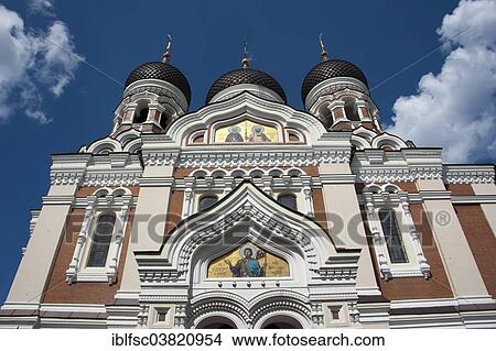 Picture - "Alexander Nevsky Cathedral, Tallinn, Estonia, Baltic States, Europe". Fotosearch