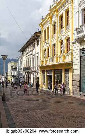 "Algodon street, Quito Historical center, Unesco World Heritage Site, Quito, Pichincha Province, Ecuador, South America" View Large Photo Image Picture - "Algodon street, Quito Historical center, Unesco World Heritage Site, Quito, Pichincha Province, Ecuador, South America". Fotosearch