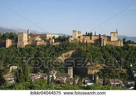 Stock Photography - "Alhambra, Granada province, Andalucia, Spain, Europe". Fotosearch