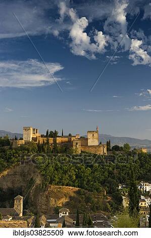 Stock Photo - "Alhambra, UNESCO World Heritage Site, Granada, Andalusia, Spain, Europe". Fotosearch