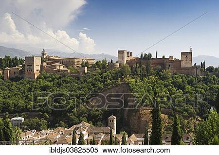 "Alhambra, UNESCO World Heritage Site, Granada, Andalusia, Spain, Europe" View Large Photo Image Stock Photography - "Alhambra, UNESCO World Heritage Site, Granada, Andalusia, Spain, Europe". Fotosearch