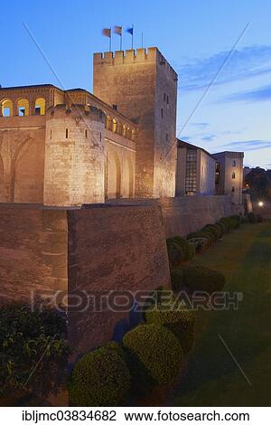 "Aljaferia Palace, Zaragoza, Aragon, Spain, Europe" View Large Photo Image Stock Image - "Aljaferia Palace, Zaragoza, Aragon, Spain, Europe". Fotosearch