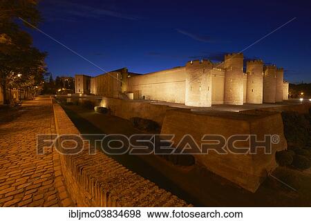 "Aljaferia Palace, Zaragoza, Aragon, Spain, Europe" View Large Photo Image Stock Photo - "Aljaferia Palace, Zaragoza, Aragon, Spain, Europe". Fotosearch