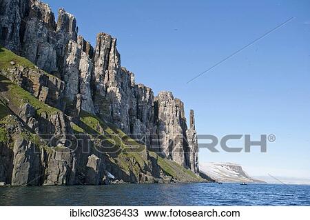 "Alkefjellet bird cliffs, inhabited by tThick-billed Murres or Brunnich's Guillemots (Uria lomvia), Hinlopenstretet, Spitsbergen Island, Svalbard Archipelago, Svalbard and Jan Mayen, Norway, Europe" View Large Photo Image Stock Image - "Alkefjellet bird cliffs, inhabited by tThick-billed Murres or Brunnich's Guillemots (Uria lomvia), Hinlopenstretet, Spitsbergen Island, Svalbard Archipelago, Svalbard and Jan Mayen, Norway, Europe". Fotosearch
