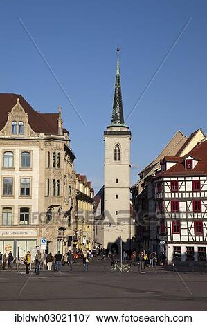 "Allerheiligenkirche, All Saints Church in the old town, Thuringer Wald, Erfurt, Thuringia, Germany, Europe" View Large Photo Image Stock Photo - "Allerheiligenkirche, All Saints Church in the old town, Thuringer Wald, Erfurt, Thuringia, Germany, Europe". Fotosearch