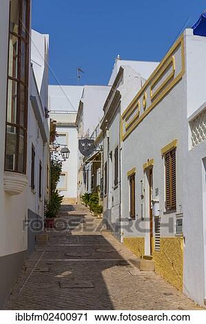 "Alley in Albufeira, Algarve, Portugal, Europe" View Large Photo Image Stock Image - "Alley in Albufeira, Algarve, Portugal, Europe". Fotosearch