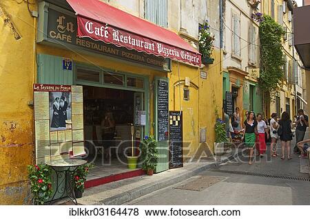 "Alley in the historic town centre of Arles, Arles, Departement Bouches-du-Rhone, Region Provence-Alpes-Cote d? ÇÖAzur d? ÇÖAzur, France, Europe" View Large Photo Image Stock Photo - "Alley in the historic town centre of Arles, Arles, Departement Bouches-du-Rhone, Region Provence-Alpes-Cote d? ÇÖAzur d? ÇÖAzur, France, Europe". Fotosearch