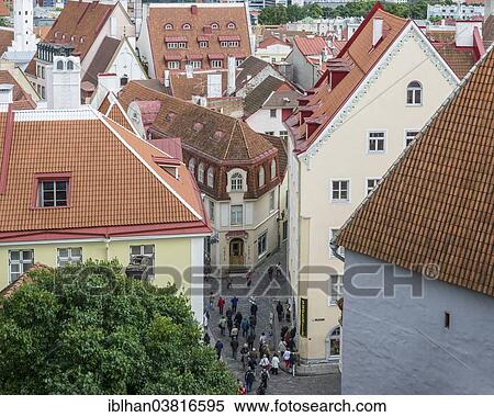 "Alley in the historic town centre, Vanalinn, Tallinn, Harju, Estonia, Europe" View Large Photo Image Stock Photography - "Alley in the historic town centre, Vanalinn, Tallinn, Harju, Estonia, Europe". Fotosearch