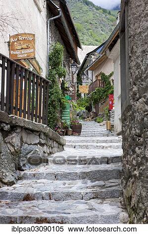 "Alley in the historic town centre, Venosc, Rhone Alpes, Departement Isere, Rhone-Alpes, France, Europe" View Large Photo Image Stock Photography - "Alley in the historic town centre, Venosc, Rhone Alpes, Departement Isere, Rhone-Alpes, France, Europe". Fotosearch