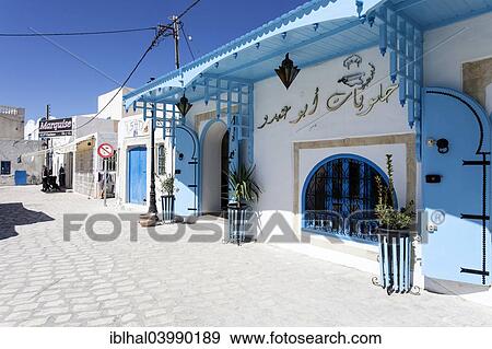 "Alley in the town of Houmt Souk, Djerba, Tunisia, Africa" View Large Photo Image Stock Photo - "Alley in the town of Houmt Souk, Djerba, Tunisia, Africa". Fotosearch