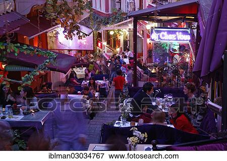 "Alley of Cezayir Sokagi, also known as French Street or Fransiz Sokagi, Beyoglu, Istanbul, European side, Istanbul Province, Turkey, European side, Europe" View Large Photo Image Stock Photo - "Alley of Cezayir Sokagi, also known as French Street or Fransiz Sokagi, Beyoglu, Istanbul, European side, Istanbul Province, Turkey, European side, Europe". Fotosearch
