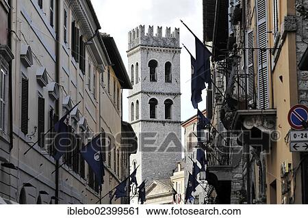 "Alleyway decorated with flags, steeple of the church Santa Maria sopra Minerva, historic centre of Assisi, Italy, Europe" View Large Photo Image Stock Image - "Alleyway decorated with flags, steeple of the church Santa Maria sopra Minerva, historic centre of Assisi, Italy, Europe". Fotosearch