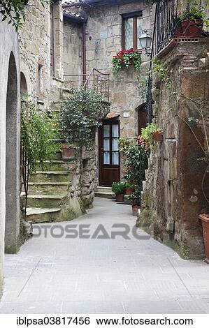 "Alleyway in Pitigliano, Maremma, Province of Grosseto, Tuscany, Italy, Europe" View Large Photo Image Stock Photograph - "Alleyway in Pitigliano, Maremma, Province of Grosseto, Tuscany, Italy, Europe". Fotosearch