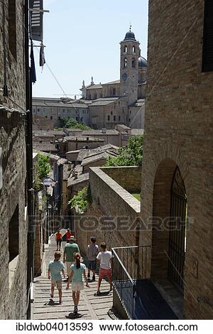 "Alleyway in the historic centre, Urbino, Marche, Italy, Europe" View Large Photo Image Stock Image - "Alleyway in the historic centre, Urbino, Marche, Italy, Europe". Fotosearch