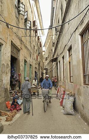 "Alleyway in the historic centre, Stone Town, Zanzibar City, Zanzibar, Tanzania, Africa" View Large Photo Image Stock Photography - "Alleyway in the historic centre, Stone Town, Zanzibar City, Zanzibar, Tanzania, Africa". Fotosearch