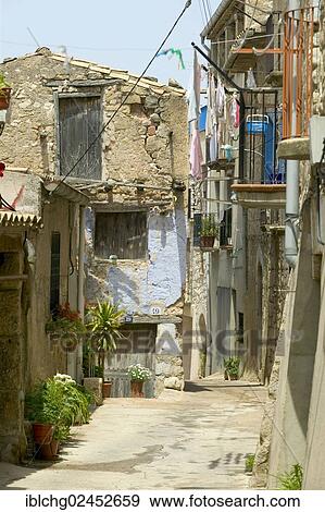 "Alleyway in village of Horta de San Juan, Catalonia, Spain, Europe" View Large Photo Image Stock Photo - "Alleyway in village of Horta de San Juan, Catalonia, Spain, Europe". Fotosearch