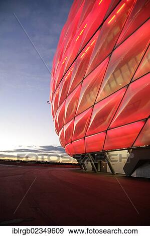 "Allianz Arena football stadium, Munich, Bavaria, Germany, Europe" View Large Photo Image Stock Photo - "Allianz Arena football stadium, Munich, Bavaria, Germany, Europe". Fotosearch