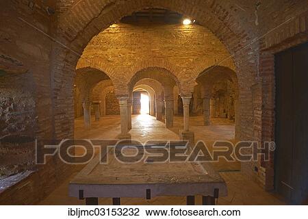 Stock Image - "Almonaster la Real mosque, Almonaster la Real, Huelva province, Andalusia, Spain, Europe". Fotosearch