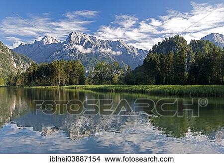 "Almsee Lake, Salzkammergut, Upper Austria, Austria, Europe" View Large Photo Image Picture - "Almsee Lake, Salzkammergut, Upper Austria, Austria, Europe". Fotosearch