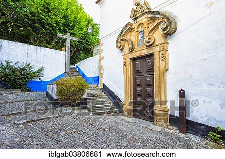 "Almshouse Church or Chapel of the Holy Spirit, Obidos, Leiria District, Portugal, Europe" View Large Photo Image Stock Image - "Almshouse Church or Chapel of the Holy Spirit, Obidos, Leiria District, Portugal, Europe". Fotosearch