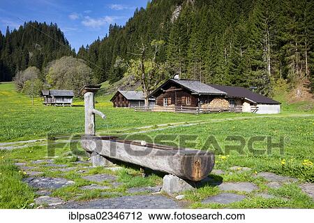 Stock Image - "Alpe Rosenlaui, Reichenbach Valley, Bernese Oberland, Canton of Bern, Switzerland, Europe". Fotosearch