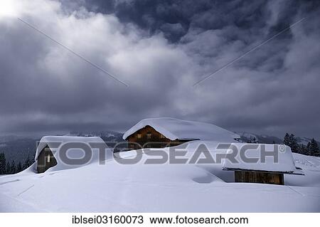 "Alpine huts covered with lots of snow, Balderschwang, Allgau, Bavaria, Germany, Europe" View Large Photo Image Stock Image - "Alpine huts covered with lots of snow, Balderschwang, Allgau, Bavaria, Germany, Europe". Fotosearch