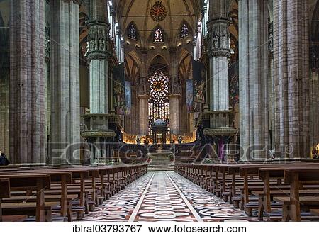 "Altar and choir, Milan Cathedral, Milan, Lombardy, Italy, Europe" View Large Photo Image Stock Photo - "Altar and choir, Milan Cathedral, Milan, Lombardy, Italy, Europe". Fotosearch
