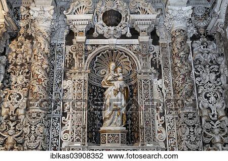 "Altar in Sicilian Baroque, with ornate marble inlays, Church of San Giuseppe dei Teatini, Palermo, Province of Palermo, Sicily, Italy, Europe" View Large Photo Image Stock Image - "Altar in Sicilian Baroque, with ornate marble inlays, Church of San Giuseppe dei Teatini, Palermo, Province of Palermo, Sicily, Italy, Europe". Fotosearch