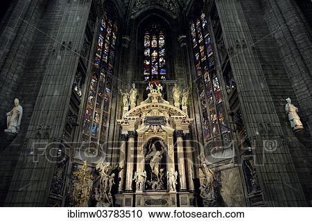 "Altar, Milan Cathedral, Milan, Lombardy, Italy, Europe" View Large Photo Image Stock Image - "Altar, Milan Cathedral, Milan, Lombardy, Italy, Europe". Fotosearch