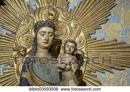"Altar of Mary with Jesus, Da Se Cathedral, Barredo district, UNESCO World Cultural Heritage Site, Barredo, Porto, District of Porto, Portugal, Europe" View Large Photo Image Stock Photo - "Altar of Mary with Jesus, Da Se Cathedral, Barredo district, UNESCO World Cultural Heritage Site, Barredo, Porto, District of Porto, Portugal, Europe". Fotosearch
