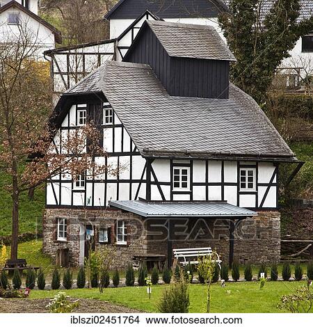 "Alte Muehle, a listed historic watermill, Cobbenrode, Eslohe, Hochsauerlandkreis district, North Rhine-Westphalia, Germany, Europe, PublicGround, Europe" View Large Photo Image Picture - "Alte Muehle, a listed historic watermill, Cobbenrode, Eslohe, Hochsauerlandkreis district, North Rhine-Westphalia, Germany, Europe, PublicGround, Europe". Fotosearch