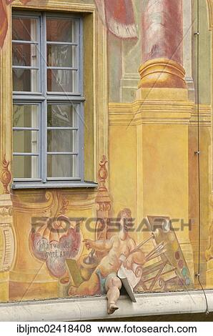 Stock Photo - Altes Rathaus, Old Town Hall, ornate facade, Bamberg, UNESCO World Heritage site, Franconia, Bavaria, Germany, Europe. Fotosearch
