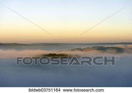 "Altmuehl Valley with morning fog, Arnsberg, Kipfenberg, Upper Bavaria, Bavaria, Germany, Europe" View Large Photo Image Picture - "Altmuehl Valley with morning fog, Arnsberg, Kipfenberg, Upper Bavaria, Bavaria, Germany, Europe". Fotosearch