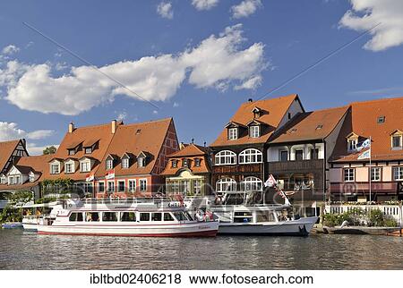 Stock Photo - "Am Leintritt, UNESCO World Heritage Site, Bamberg, Bavaria, Germany, Europe". Fotosearch