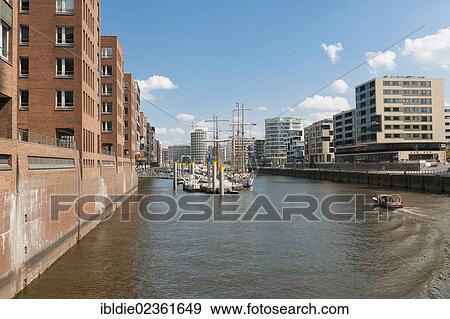"Am Sandtorkai, HafenCity with the harbour museum, Traditional Ship Harbour, Hamburg, northern Germany, Europe" View Large Photo Image Stock Photo - "Am Sandtorkai, HafenCity with the harbour museum, Traditional Ship Harbour, Hamburg, northern Germany, Europe". Fotosearch