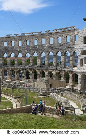 "Amphitheater, Pula, Istria, Croatia, Europe" View Large Photo Image Picture - "Amphitheater, Pula, Istria, Croatia, Europe". Fotosearch