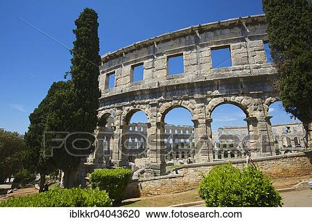 "Amphitheater, Pula, Istria, Croatia, Europe" View Large Photo Image Stock Image - "Amphitheater, Pula, Istria, Croatia, Europe". Fotosearch