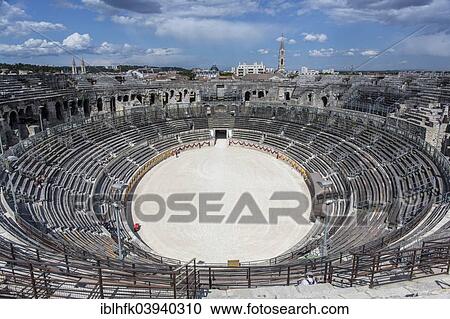 "Amphitheatre, Nimes, Languedoc-Roussillon, France, Europe" View Large Photo Image Stock Image - "Amphitheatre, Nimes, Languedoc-Roussillon, France, Europe". Fotosearch