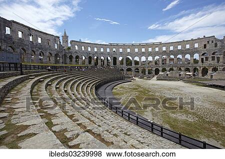 "Amphitheatre, Pula Arena, Pula, Croatia, Europe" View Large Photo Image Stock Photo - "Amphitheatre, Pula Arena, Pula, Croatia, Europe". Fotosearch