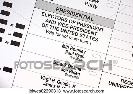 "An absentee ballot in the 2012 U. S. presidential election, Detroit, Michigan, USA" View Large Photo Image Stock Image - "An absentee ballot in the 2012 U. S. presidential election, Detroit, Michigan, USA". Fotosearch